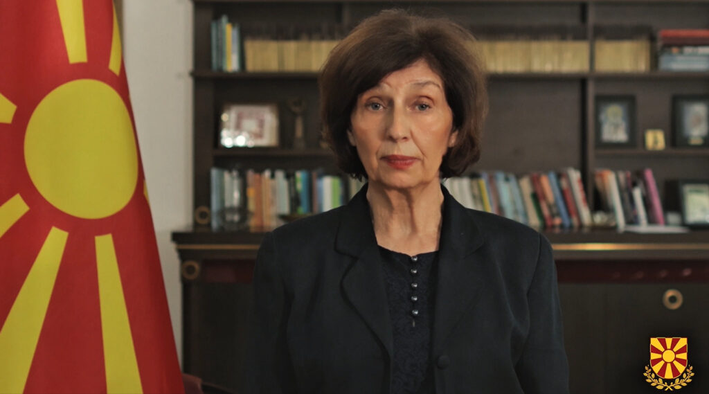 Cumhurbaşkanı Davkova BM’nin kuruluşunun 80. yıldönümü vesilesiyle mesaj yayınladı