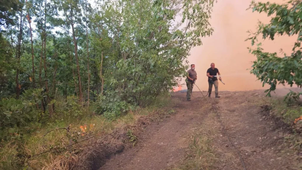 Makedonya’da 34 Açık Alan Yangını: 2’si Hâlâ Aktif