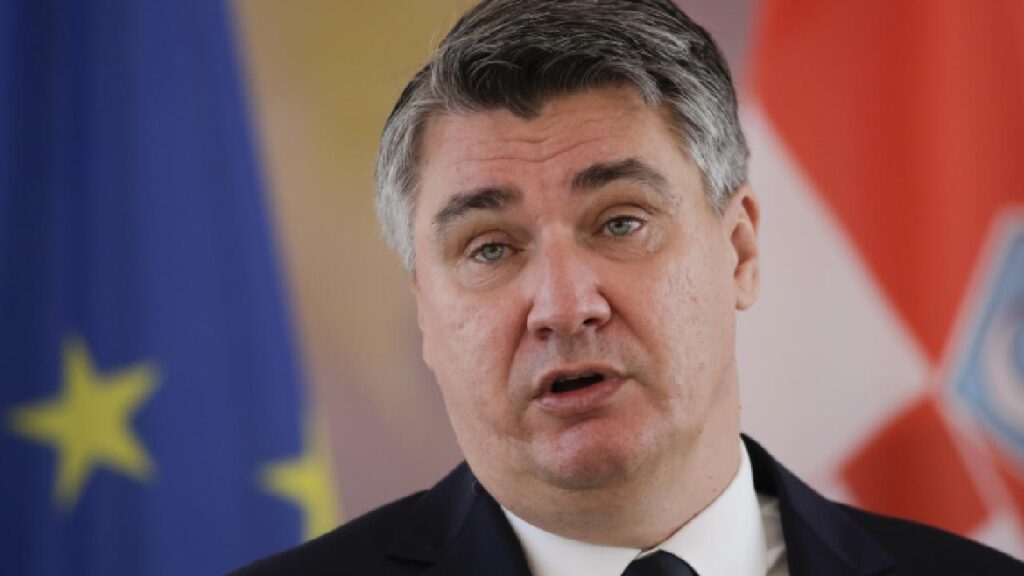 Hırvatistan Cumhurbaşkanı Milanovic, İsrail Dışişleri Bakanı Saar ile görüşmeyi reddetti