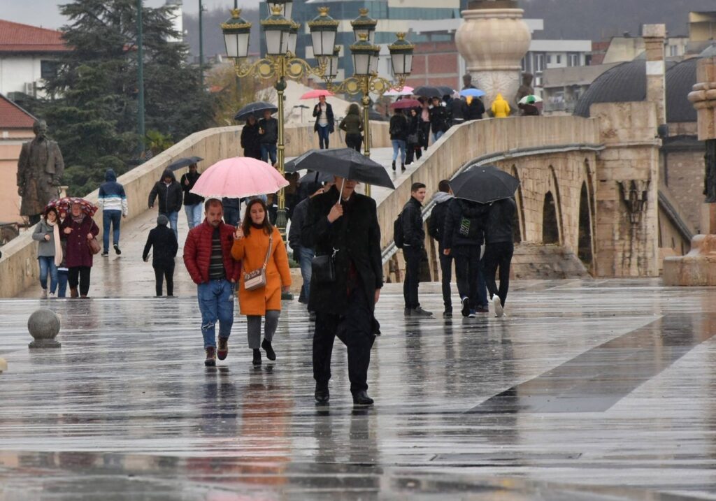 Makedonya’da hava bugün soğuk ve yağışlı