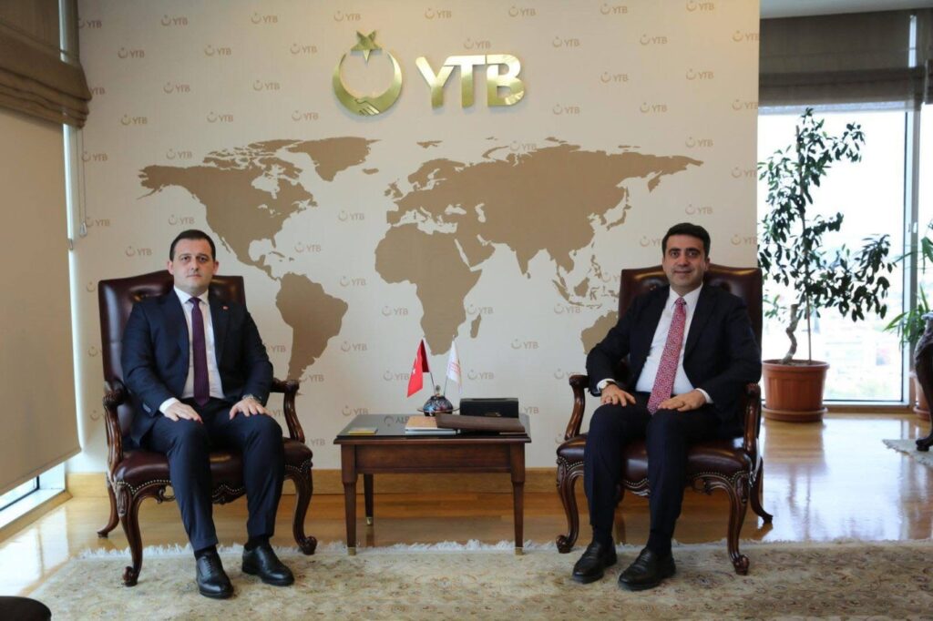 TDP Genel Başkanı Zülfikar Zeynula’dan YTB Başkanı Abdülhadi Turus’a Resmî Ziyaret