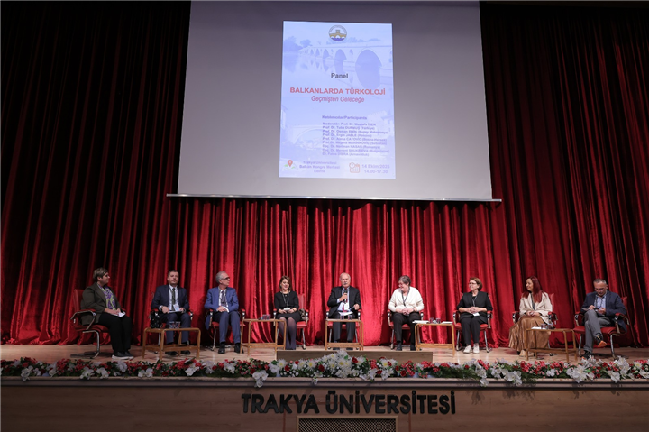 “BALKANLARDA TÜRKOLOJİ: GEÇMİŞTEN GELECEĞE” PANELİ GERÇEKLEŞTİRİLDİ