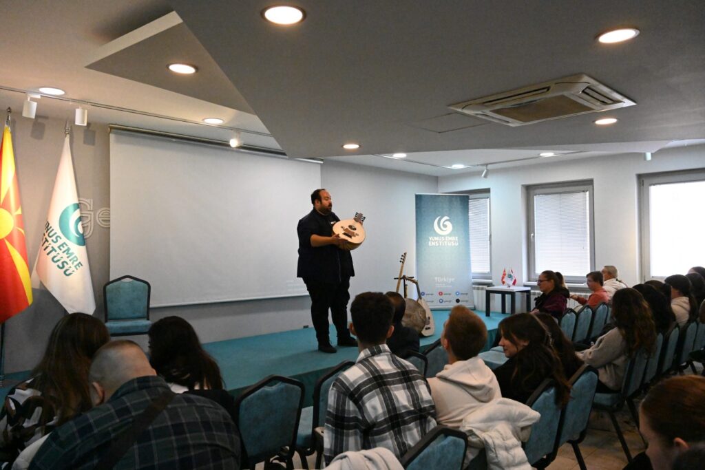 “İki Kültür – Tek Ritim” Müzik Atölyesi Üsküp’te açıldı