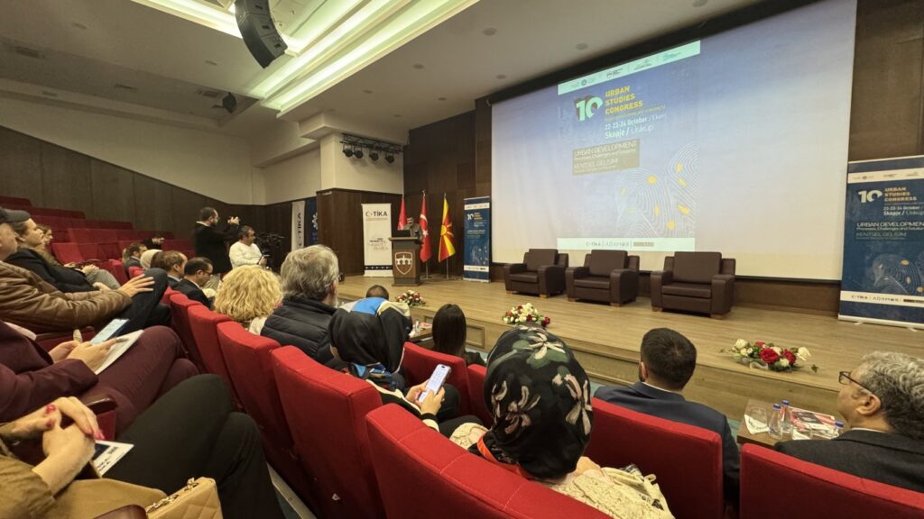 Kentsel Araştırmaları Kongresi Üsküp’te başladı