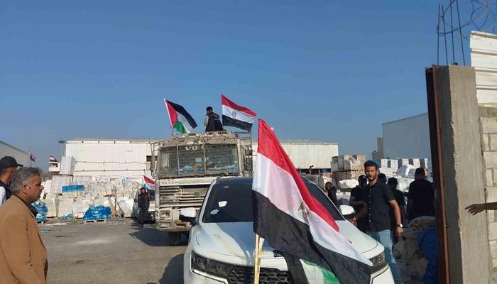 Mısır, Gazze’nin kuzeyine 50 insani yardım tırı gönderdi