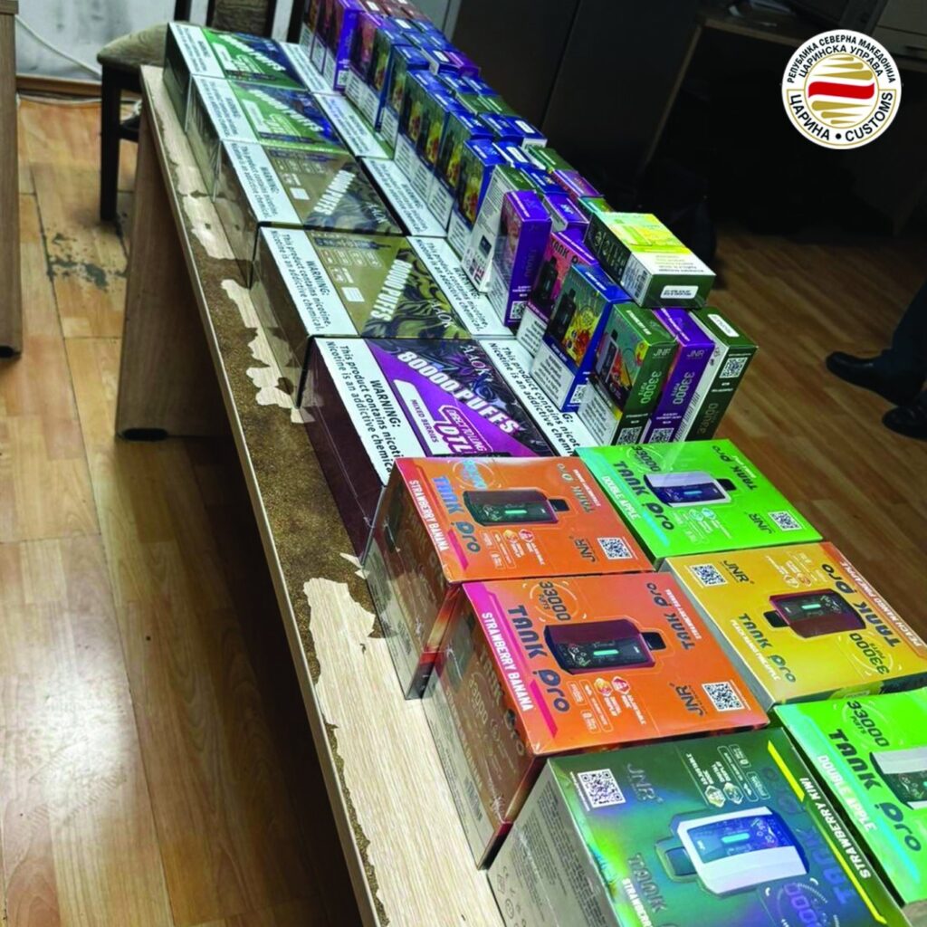 Kuzey Makedonya Gümrüğü: Yaklaşık Üç Bin Kaçak Ürün Ele Geçirildi