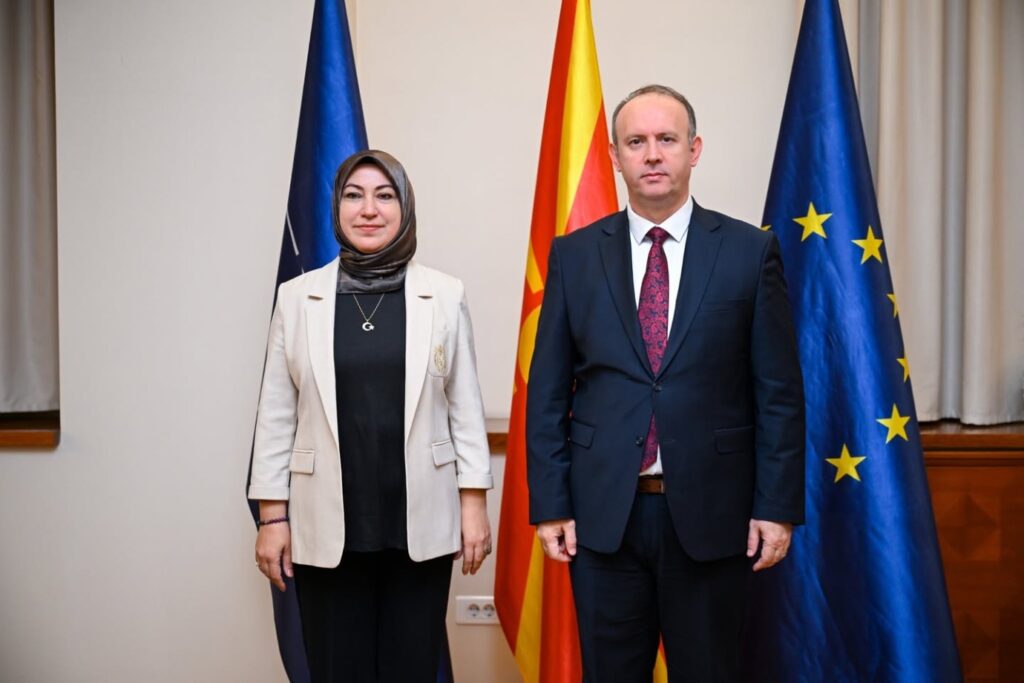 Afrim Gaşi, Türkiye Milletvekili Rukiye Toy’u Kabul Etti