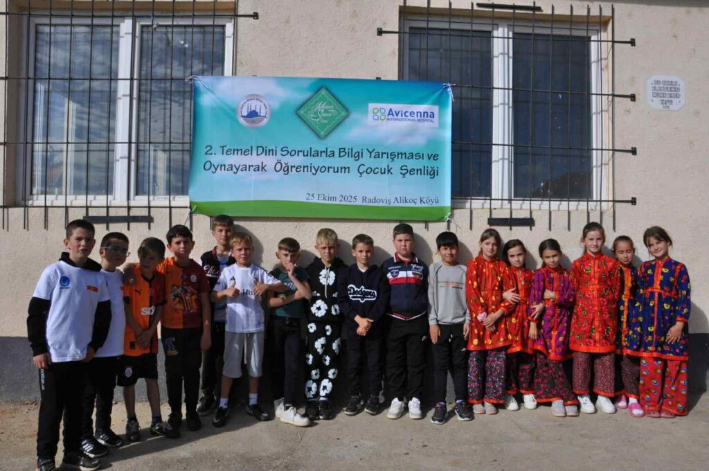 Alikoç Köyü’nde 2. Temel Dini Sorularla Bilgi Yarışması ve Oynayarak Öğreniyorum Çocuk Şenliği Yapıldı   