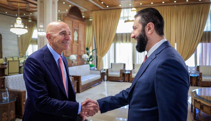 Son dakika | Dikkat çeken bir temas daha! Şara ile Barrack bir araya geldi: Fotoğraflar paylaşıldı