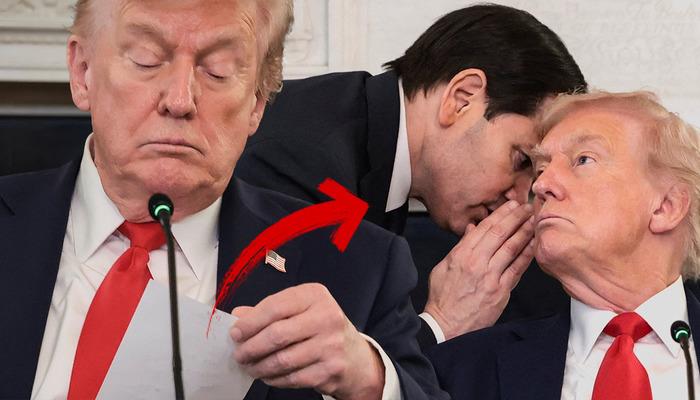 Dünyanın merak ettiği o not! Trump’ın kulağına fısıldayıp verdi, toplantı hemen sonlandırıldı…