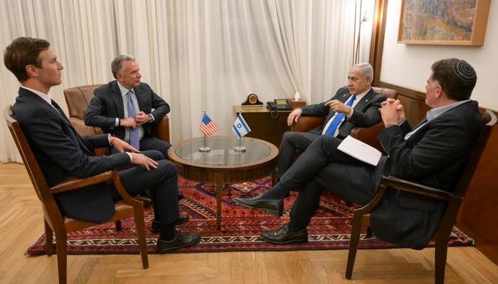 Netanyahu, Trump’ın Orta Doğu Özel Temsilcisi Witkoff ve damadı Kushner ile bir araya geldi