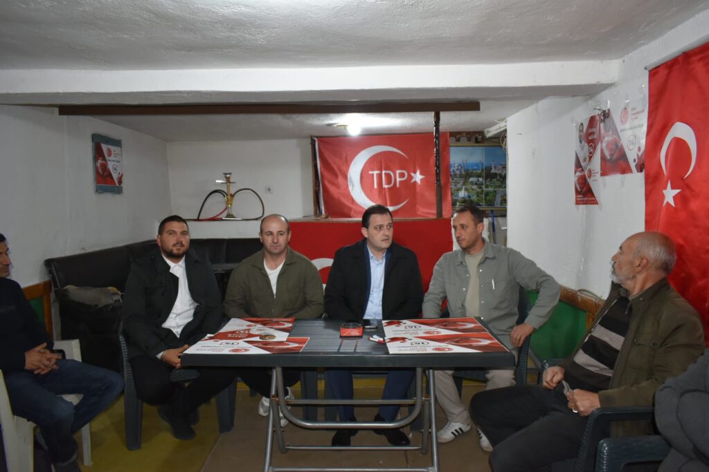 TDP yerel seçim kampanyasını Studeniçan Belediyesi’nde sürdürdü
