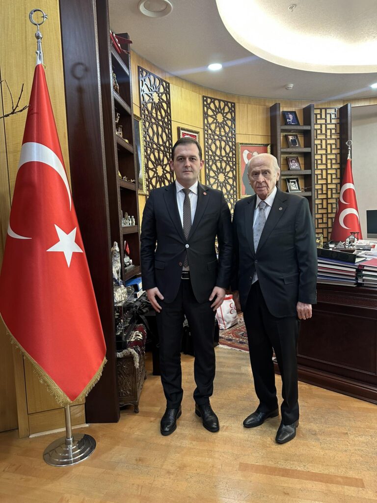 TDP Genel Başkanı Zeynula, MHP lideri Bahçeli’yi ziyaret etti
