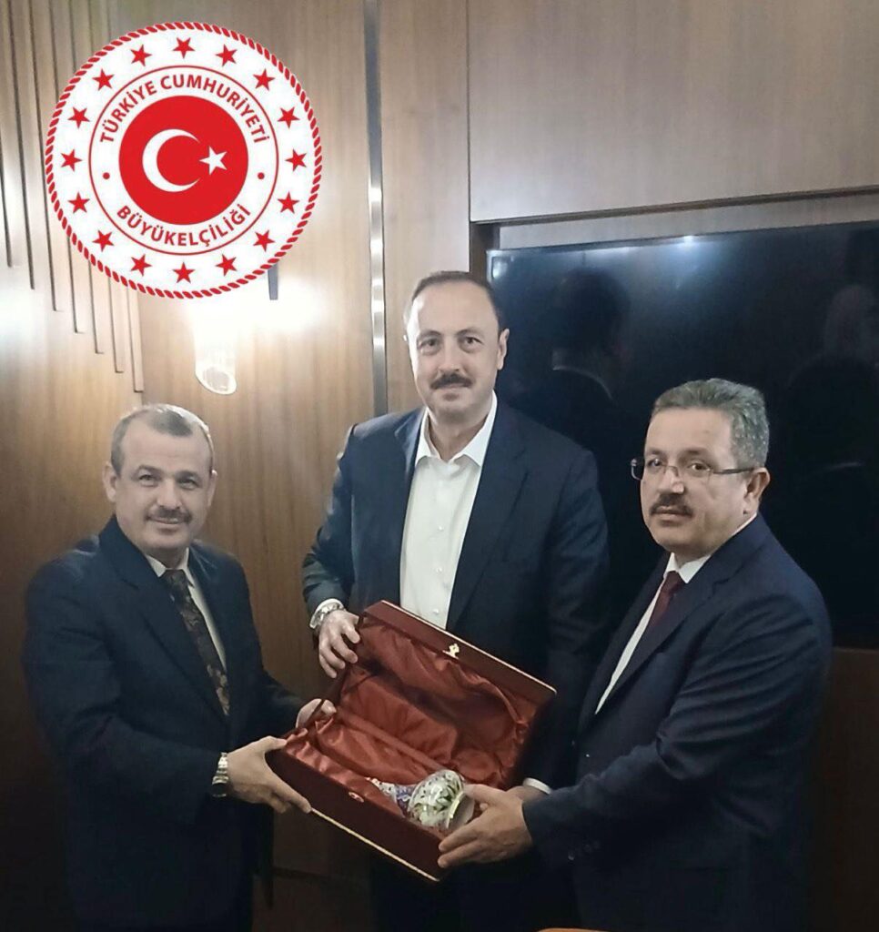 Büyükelçi Ulusoy, YSK üyeleri ile bir araya geldi