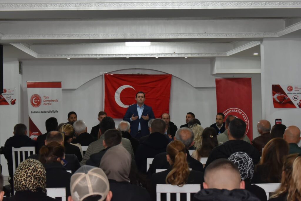 TDP, Üsküp’te halkla buluşma toplantısı düzenledi