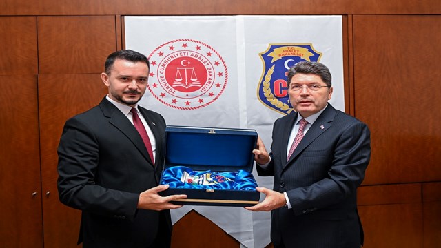 Adalet Bakanı Tunç, Bosna Hersek Adalet Bakan Yardımcısı Mahmuzic’i kabul etti
