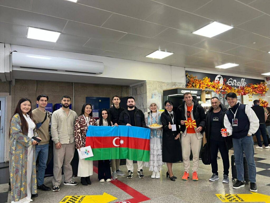 Makedonyalı iki genç, TÜRKSOY 2. Türk Dünyası Gençlik Buluşması’na katıldı