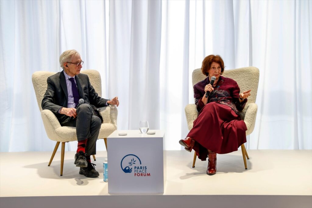 Cumhurbaşkanı Davkova Paris Forumu’nda konuştu: Avrupa entegrasyonu bir dikte değil, bir diyalogdur