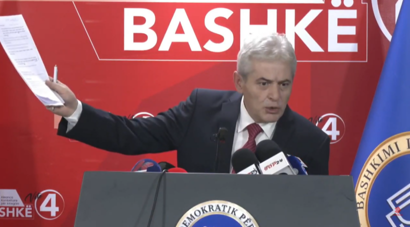 Ali Ahmeti: “Kaybeden istifa eder, kazanan değil”