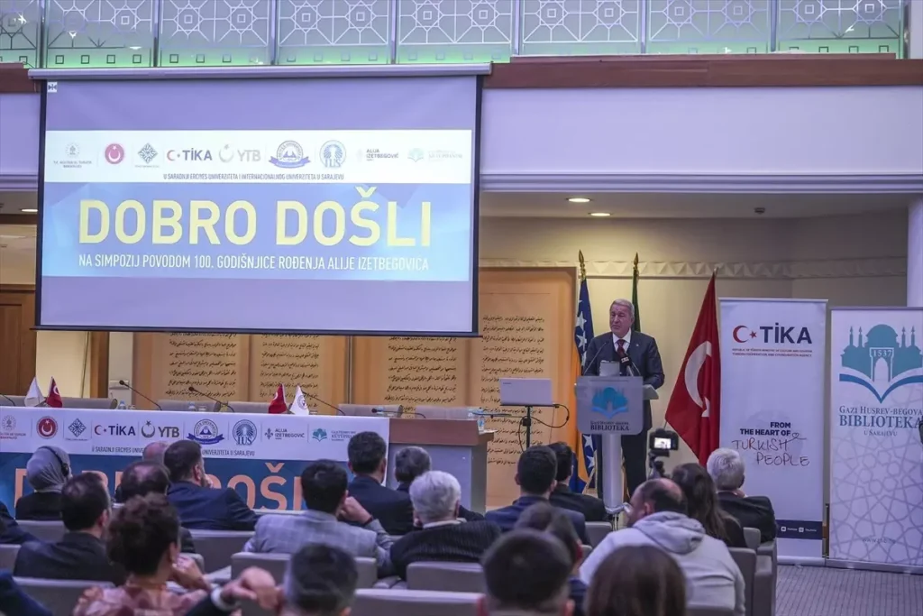 Bosna Hersek’te Doğumunun 100. Yılında Aliya İzetbegoviç Sempozyumu başladı