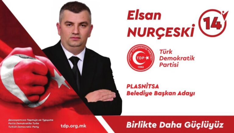 TDP Plasnitsa Belediye Başkan Adayı Nurçeski: Türk kültürünü teşvik edecek projeleri hayata geçirmek için aday oldum