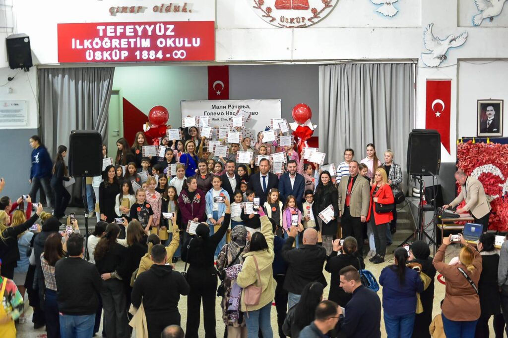 Üsküp’te “Minik Eller, Büyük Miras” etkinliği yapıldı