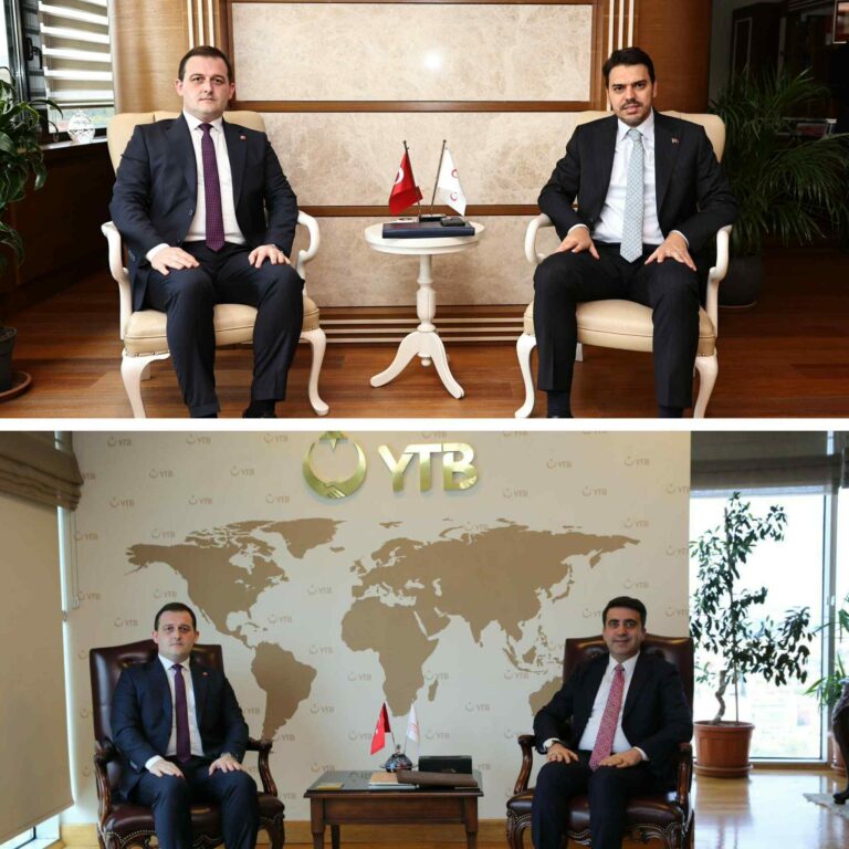 TDP Genel Başkanı Zeynula, Ankara’da TİKA Başkanı Eren ve YTB Başkanı Turus ile görüştü