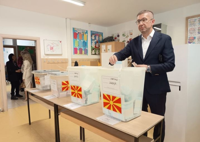 Başbakan Mickoski: VMRO-DPMNE için tarihi bir zafer bekliyorum
