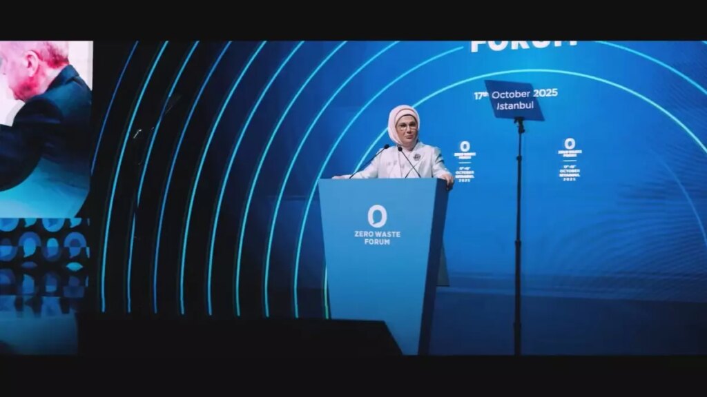 Emine Erdoğan: Uluslararası Sıfır Atık Forumu insanlığa yeni bir yön çizdi
