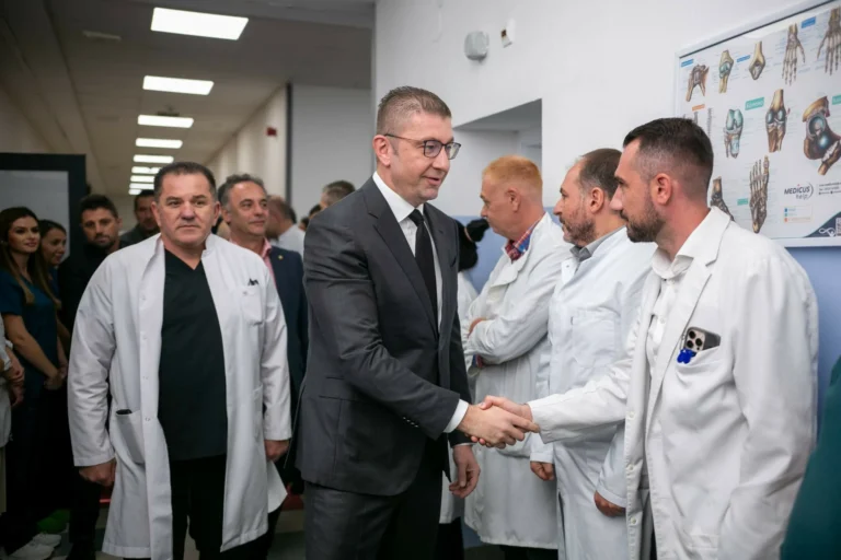 Mickoski: Travmatoloji Kliniği Bölümü Tamamen Yenilendi