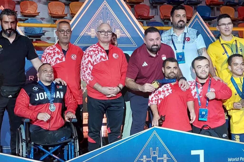 Milli para halterci Abdullah Kayapınar dünya şampiyonu