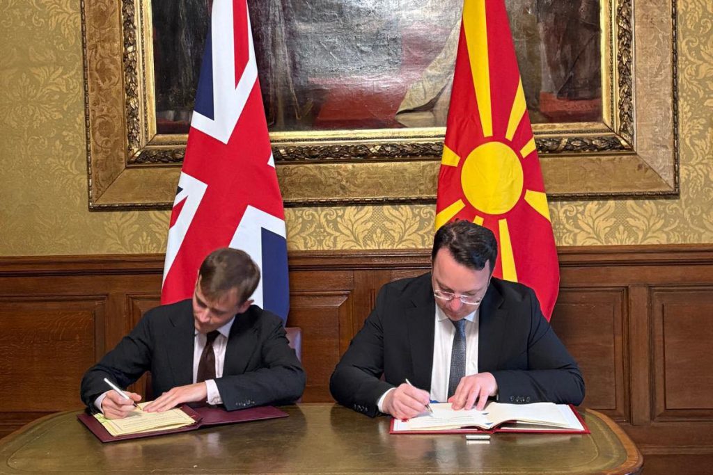 Kuzey Makedonya ve Birleşik Krallık Arasında Yeni Hava Ulaşımı Anlaşması İmzalandı