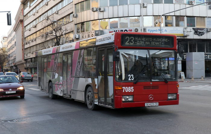 Üsküp’te pazartesi gününden itibaren otobüs seferleri yüzde 70 azalabilir