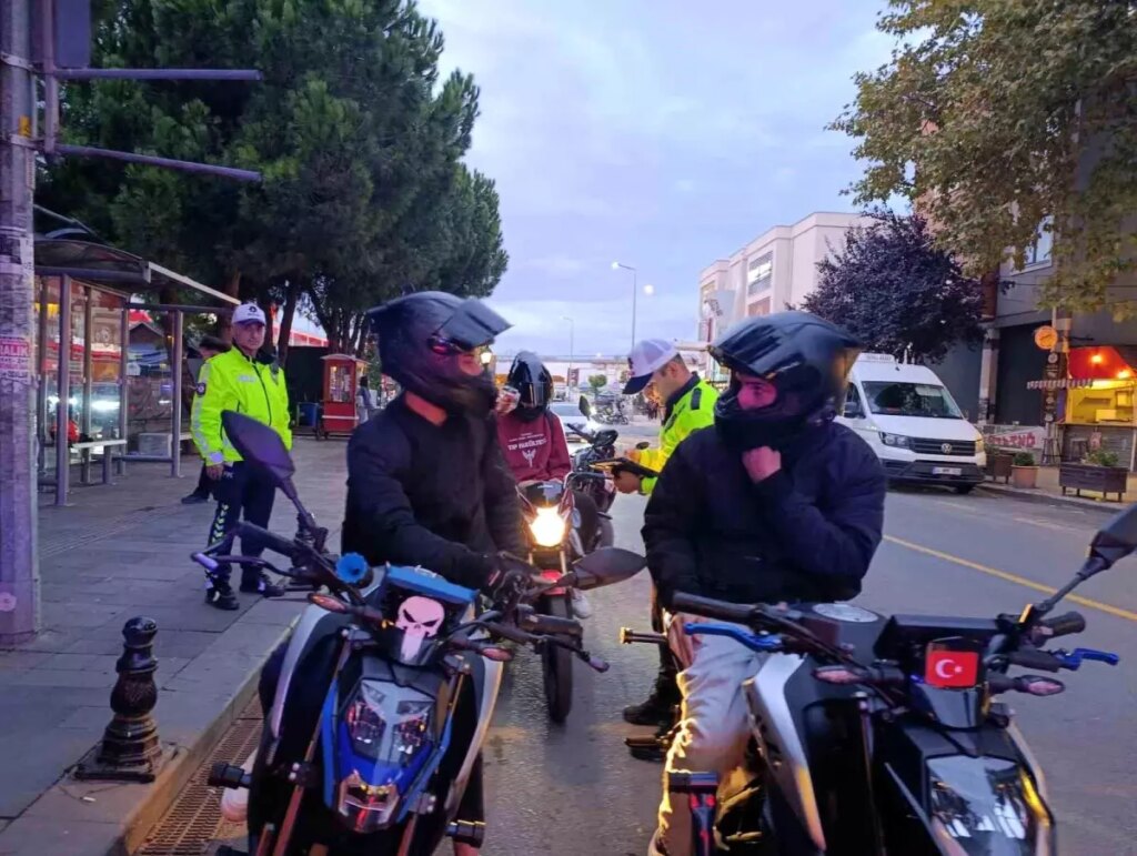 Tekirdağ’da Abart Egzozlu Araçlara Denetim