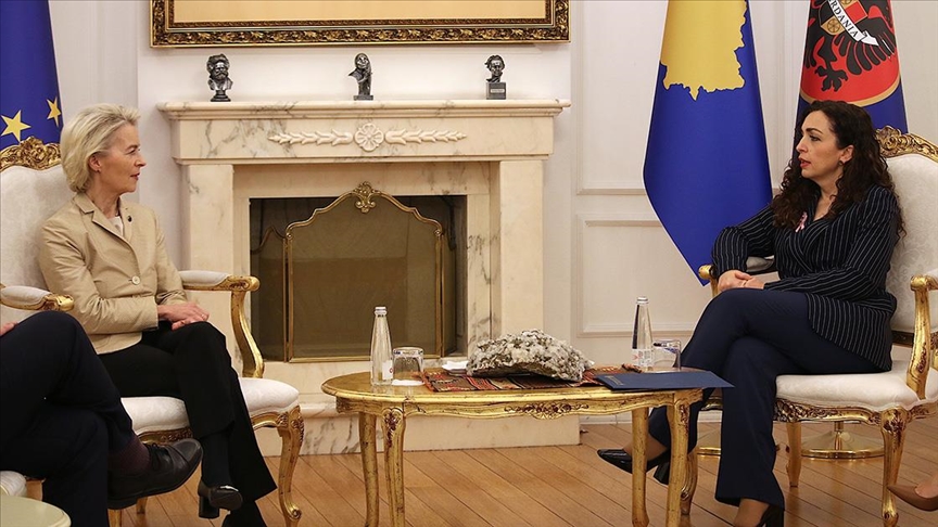 Kosova Cumhurbaşkanı Osmani, AB’den ülkesine uyguladığı cezai tedbirlerin kaldırılmasını talep etti