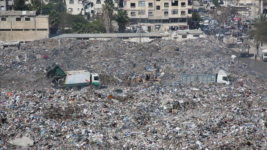 İsrail basınına göre, İsrail ordusu atıklarını Gazze Şeridi’ne boşaltıyor