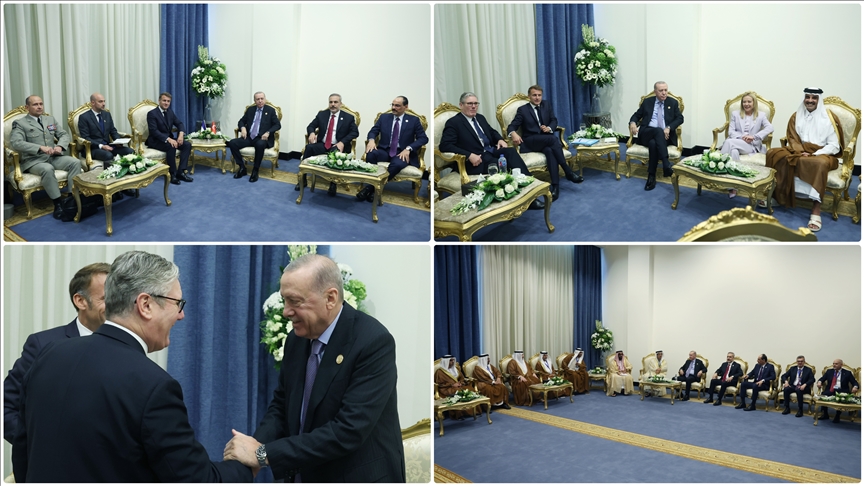 Türkiye Cumhurbaşkanı Erdoğan’dan “Barış için Şarm El-Şeyh Zirvesi” kapsamında diplomasi trafiği