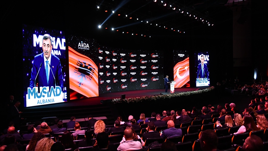 Cumhurbaşkanı Yardımcısı Yılmaz: Türkiye ve Arnavutluk, refaha ve istikrara katkı sunmuş olacak