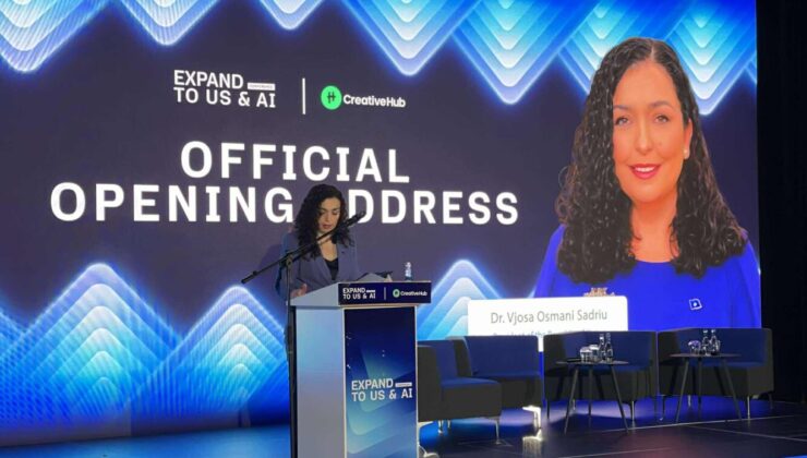 Kosova Cumhurbaşkanı Osmani, yapay zekanın önemine vurgu yaptı