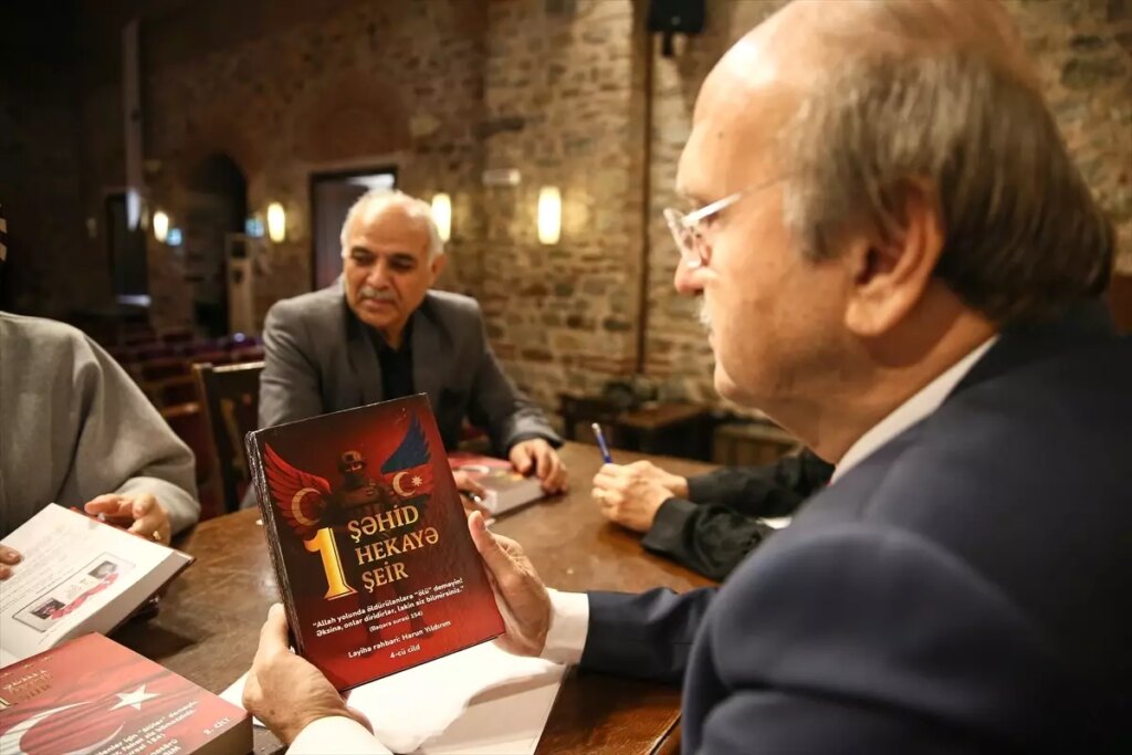 “1 Şehit, 1 Öykü, 1 Şiir” kitabının dördüncü cildinde Azerbaycan şehitlerine yer verildi