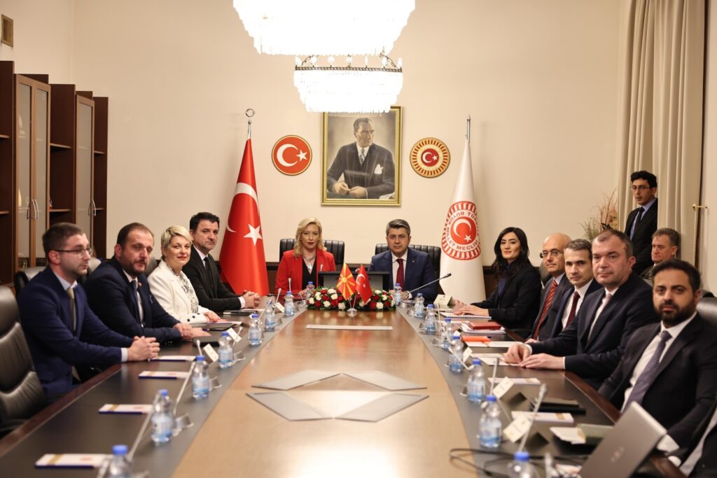 Genel Sekreter Dimovska’dan Türkiye Büyük Millet Meclisi’ne Ziyaret