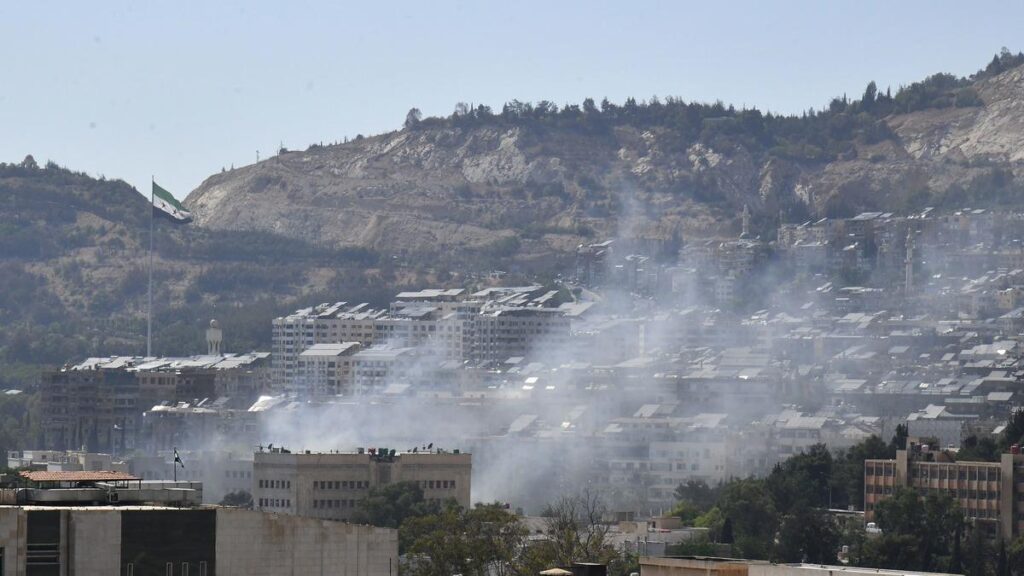 Suriye'nin başkenti Şam'da patlama