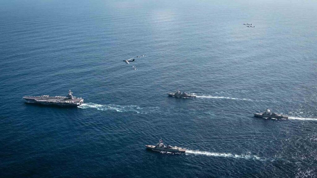 Yeni savaş kapıda! Dünyanın en büyüğü… ABD donanması duyurdu: Karayip Denizi’ne ulaştı!