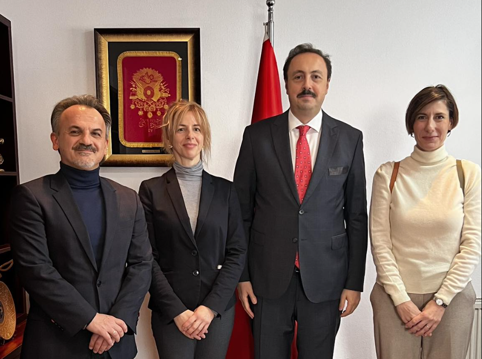 Büyükelçi Ulusoy, MARES Başkanı Popovski ile Görüştü