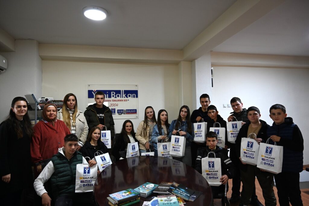 Dırjilova “Draga Stoyanovska” İlkokulu öğrencileri Yeni Balkan’ı ziyaret etti