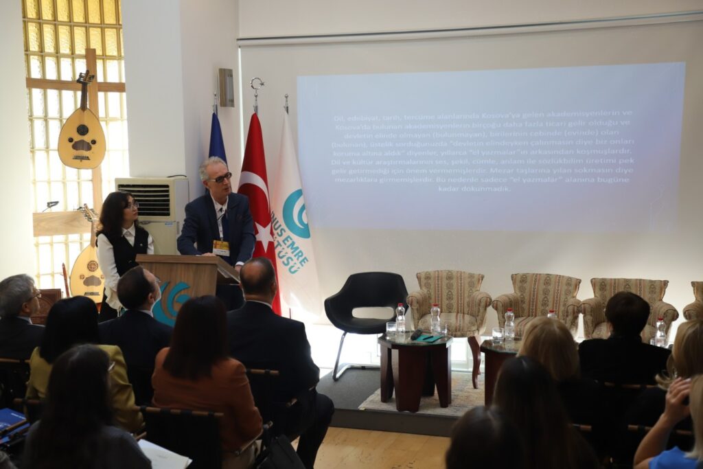 “TÜRK DİLİNE HİZMET ÖDÜLÜ” ERGİN JABLE’NİN OLDU