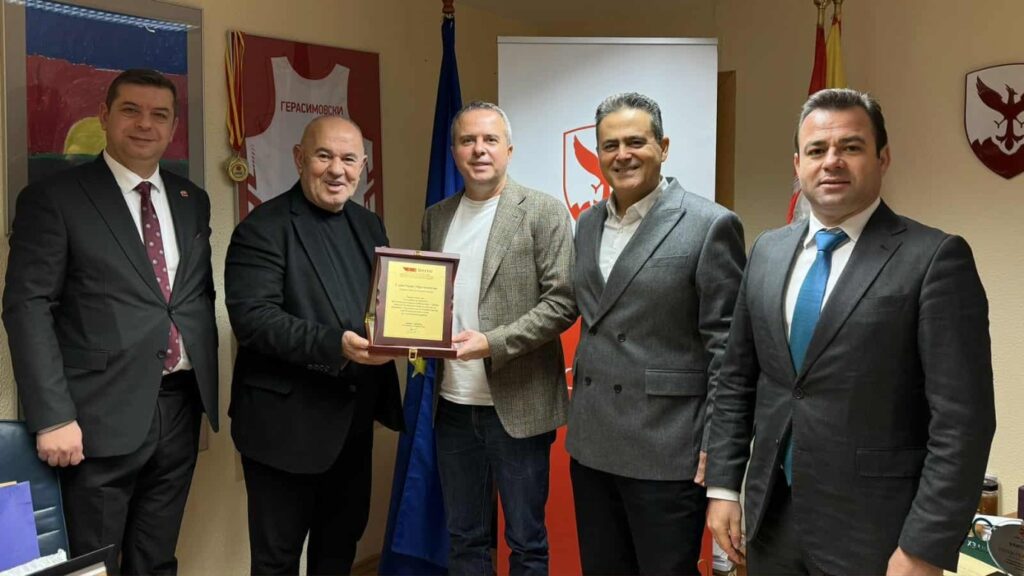 MATTO Heyeti, Üsküp Merkez Belediye Başkanı’na Çalışma Ziyaretinde Bulundu