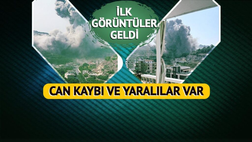 Evleri terk etmeye başladılar! İsrail şimdi de Lübnan’a saldırıyor: Can kaybı ve yaralılar var, ilk görüntüler geldi