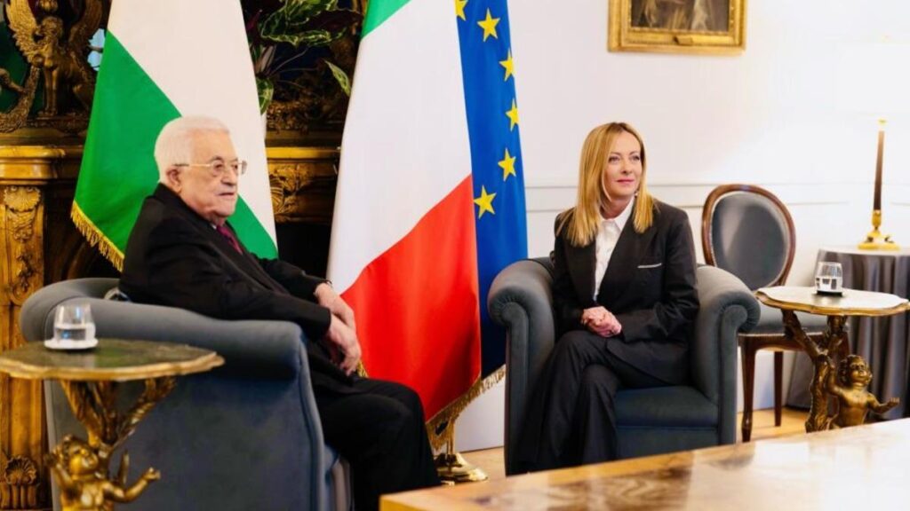 İtalya Başbakanı Meloni, Roma’da Filistin Devlet Başkanı Abbas ile görüştüDünya Haberleri