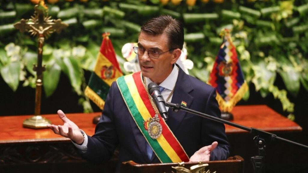 Yeni Bolivya Devlet Başkanı Paz yemin ederek göreve başladıDünya Haberleri